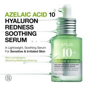 The Anua Azelaic Acid 10 Hyaluron Redness Soothing Serum