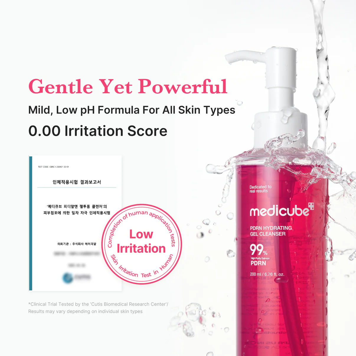 Medicube PDRN Pink Gel Cleanser 200ml - Image 6