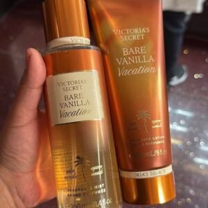 🤍 Victorias Secret Bare Vanilla Vacation Mist & Lotion🍦🍨 250ml