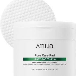 Anua Heartleaf 77 Toner Pads, Non-Comedogenic, 70 Pads
