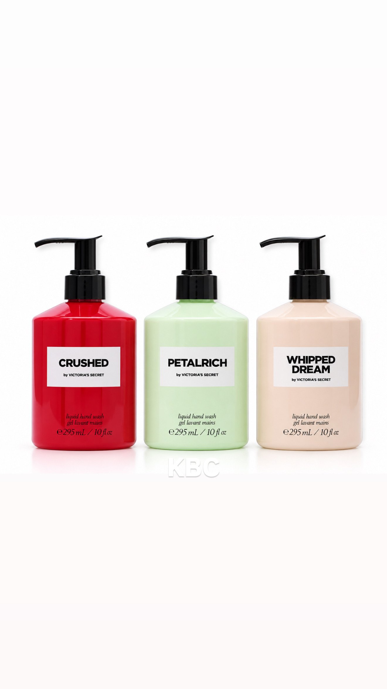 VICTORIA’S SECRET Liquid Hand Soaps- Crushed/PetalRich/Whipped Dream