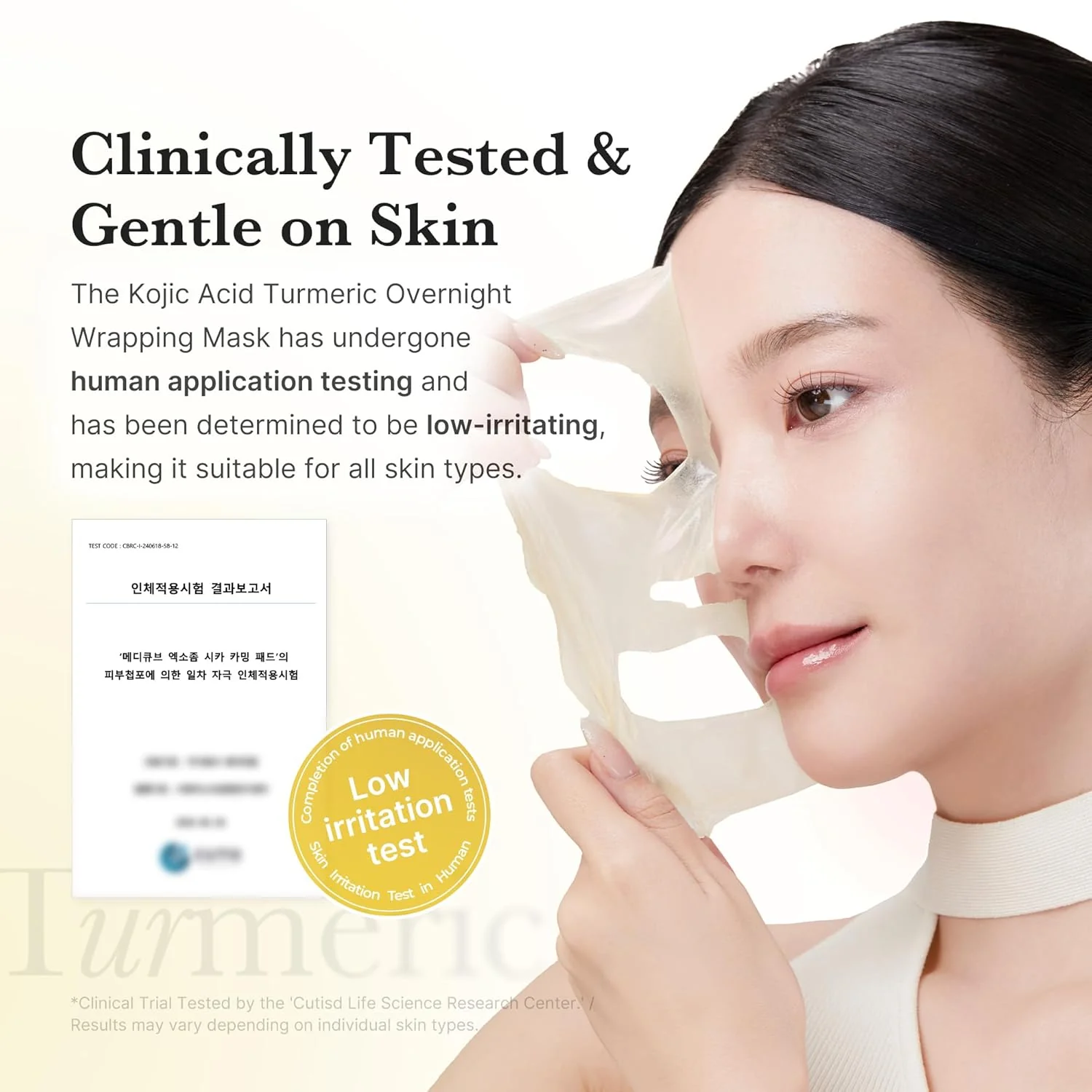 Medicube Kojic Acid Turmeric Overnight Wrapping Mask - Image 3