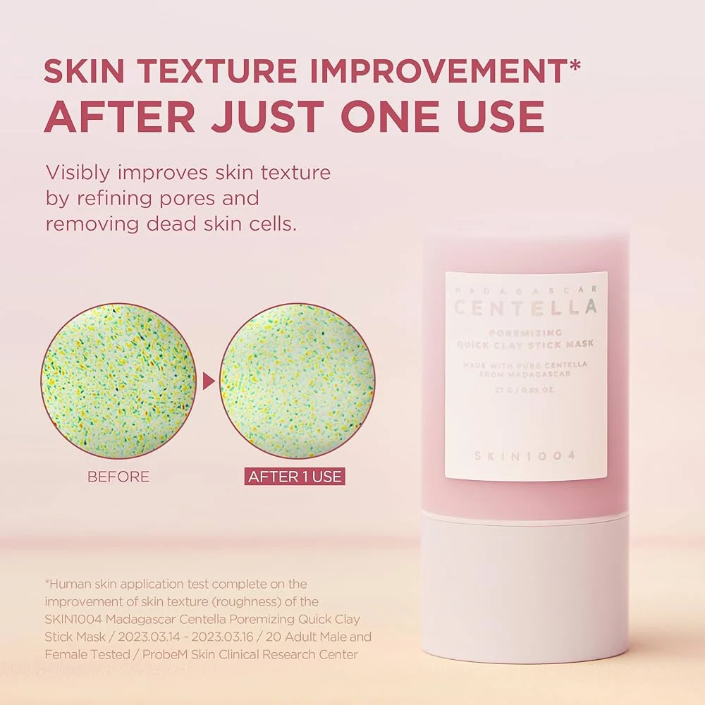 SKIN1004 [Hudson's Pick Poremizing Clay Stick Mask, Pore Care, 0.95 oz - Image 4