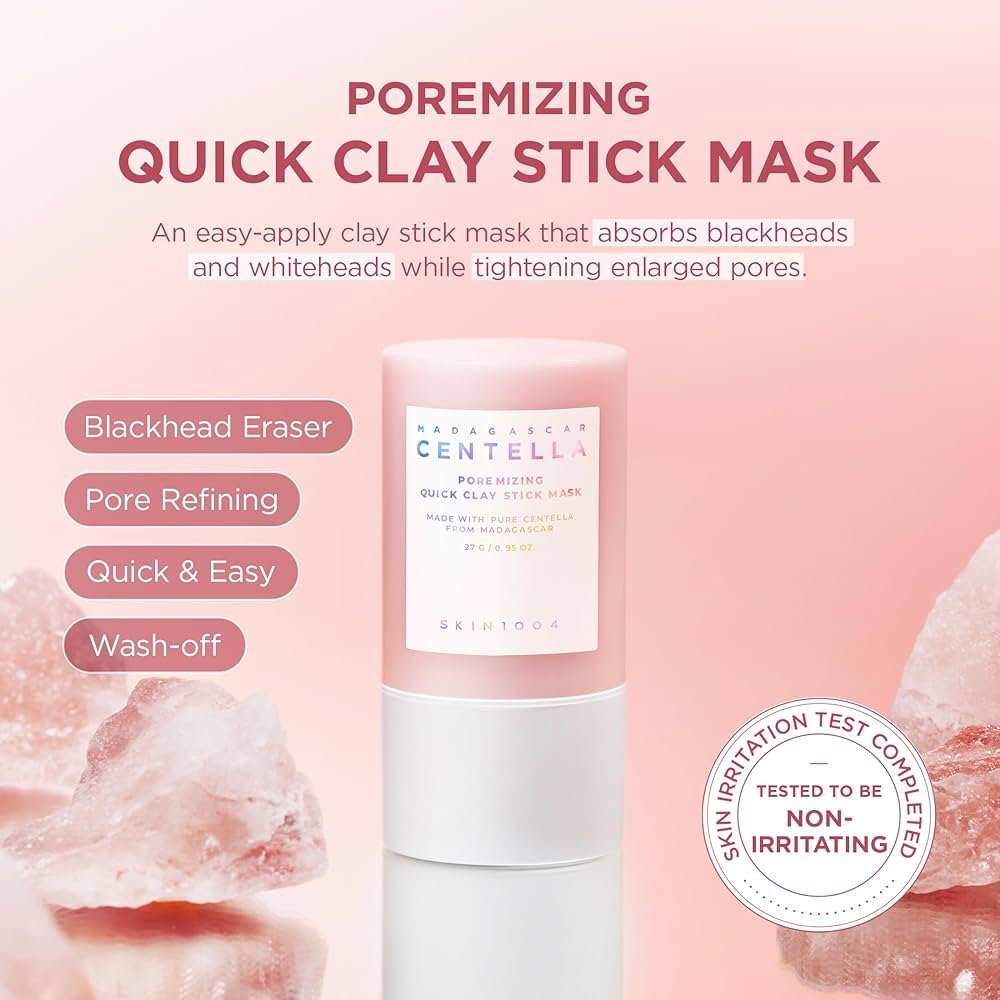 SKIN1004 [Hudson's Pick Poremizing Clay Stick Mask, Pore Care, 0.95 oz