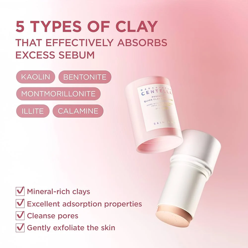 SKIN1004 [Hudson's Pick Poremizing Clay Stick Mask, Pore Care, 0.95 oz - Image 2