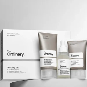 The Ordinary The Daily Set with Hyaluronic Acid Serum 3 piece Kit