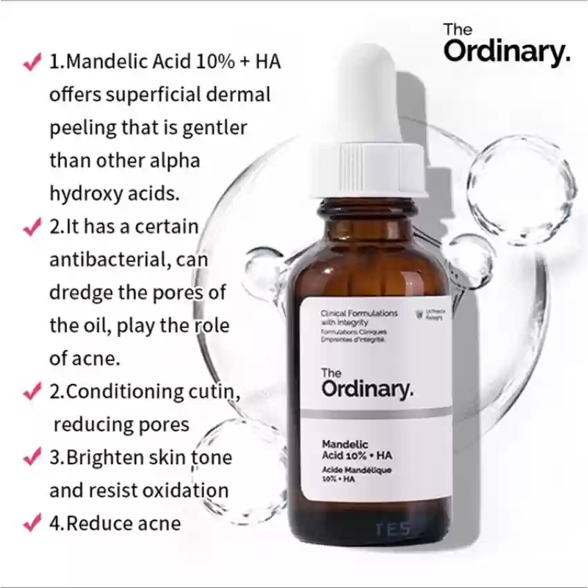 The Ordinary Mandelic Acid 10% + HA Gentle Exfoliating Serum - Image 4