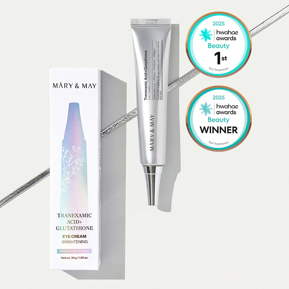 Mary&May TXA + Glutathione Under Eye Cream 1,000ppm dark circles & uneven tone face with niacinamide & vitC - Image 3