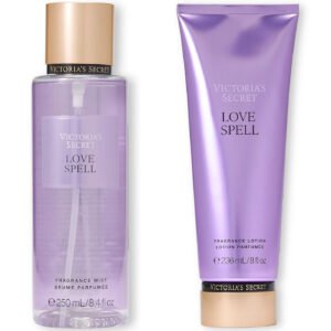 Victoria's Secret Body Mist and Body Lotion Set – Love Spell