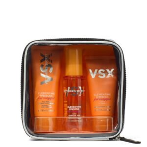 Victoria’s Secret Clementine Hibiscus Feel Energized 3 piece Gift Set